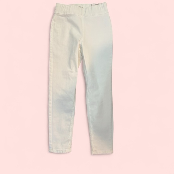 INC International Concepts Cream Straight Leg Denim. Stretch. - Picture 2 of 4